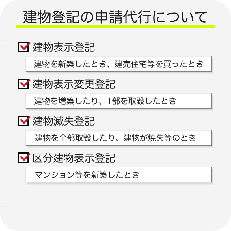 モーダル画像2「建物登記の申請代行について」